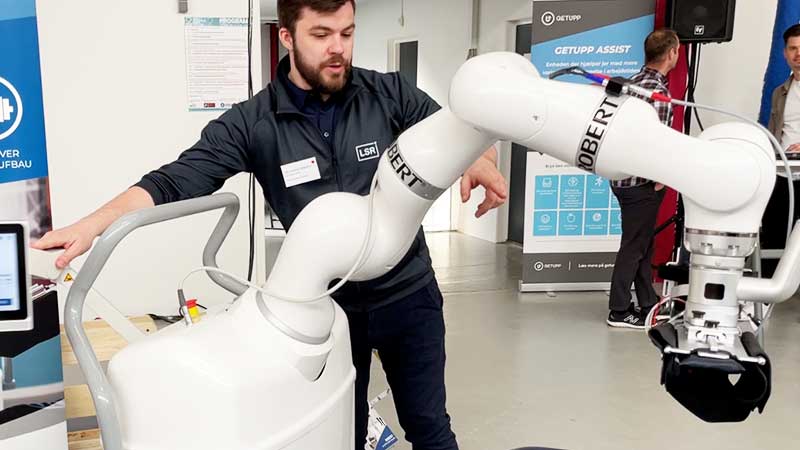 springvand Lilla Afspejling Robotudviklingen har taget ekstra fart efter samarbejde med universitet -  Danish Life Science Cluster